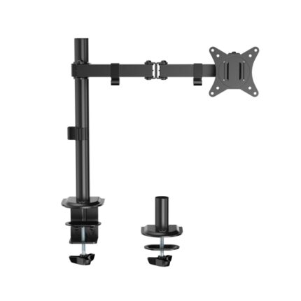 Ewent Supporto per monitor da 13-34"- VESA massimo 100x100 - Peso massimo 9 kg - Colore nero