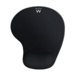 Tappetino per mouse in gel con poggiapolsi Ewent - 240x21x212 mm - Colore nero