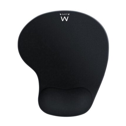 Tappetino per mouse in gel con poggiapolsi Ewent - 240x21x212 mm - Colore nero