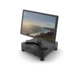 Ewent Sollevatore per monitor - Cassetto portaoggetti - Colore nero