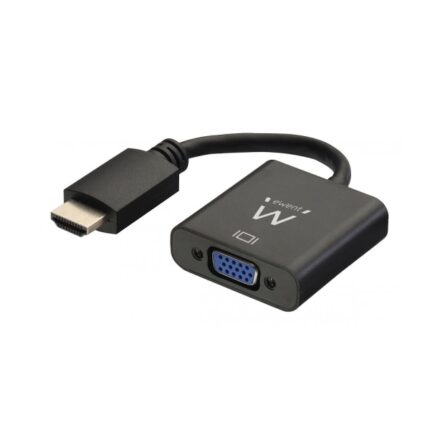Ewent EW9864 Convertitore da HDMI a VGA con audio - Risoluzione massima 1920 x 1200 - Colore nero