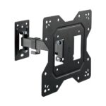 Ewent EW1521 Supporto a parete per TV - Movimento completo - fino a 43" - 30 kg - Colore nero