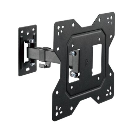 Ewent EW1521 Supporto a parete per TV - Movimento completo - fino a 43" - 30 kg - Colore nero