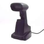 Ewent EW3440 Lettore di codici a barre 1D/2D wireless - Wireless e Bluetooth - Autonomia fino a 7 ore - Base intelligente - Colore nero