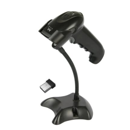 Ewent EW3440 Lettore di codici a barre 1D/2D wireless - Autonomia fino a 7 ore - Colore nero