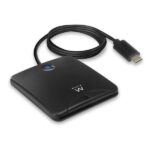 Ewent Lettore di carte intelligenti USB-C - Colore nero