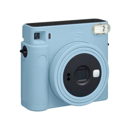 Fujifilm Instax Square SQ1 Fotocamera istantanea - Dimensioni immagine 62×62 mm  - Esposizione automatica - Colore blu ghiacciaio