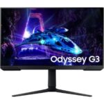 Samsung Odyssey G3 Monitor 27" IPS FullHD 1080p 100Hz Freesync - Risposta 1ms - Angolo di visione 178° - HDMI - VESA  100x100mm