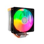 Coolbox Infinite Air120 Dissipatore multisocket - Illuminazione ARGB - Ventola 120 mm - Velocità max. 1800 giri/min - Colore nero