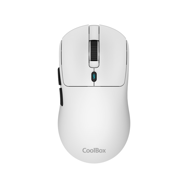 Coolbox W03 Mouse da gioco wireless 10000 dpi - 7 pulsanti - Sensore Pixart 3325 - Colore bianco Coolbox W03 Mouse da gioco wireless 10000 dpi - 7 pulsanti - Sensore Pixart 3325 - Colore bianco