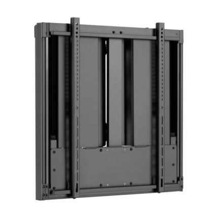 Aisens Supporto a parete con contrappeso Pro per monitor/TV da 70"-100" - Acciaio ad alta resistenza - Regolazione dell'altezza senza sforzo - Carico massimo 90 kg - Colore nero