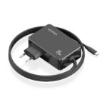Aisens Caricabatterie portatile GaN USB-C/PD 100W PD3.0 - Cavo da 1