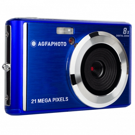 Agfaphoto DC5200 Fotocamera digitale - Sensore CMOS - Zoom ottico 8x - Colore blu Agfaphoto DC5200 Fotocamera digitale - Sensore CMOS - Zoom ottico 8x - Colore blu
