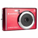 Agfaphoto DC5200 Fotocamera digitale -  Sensore CMOS - Zoom ottico 8x - Colore rosso