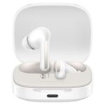 Xiaomi Redmi Buds 6 Auricolari Bluetooth 5.4 - Microfono integrato - Suono avvolgente a 360° - Cancellazione del rumore - Autonomia fino a 10 ore - Resistenza all'acqua IP54 - Controllo tattile - Colore bianco