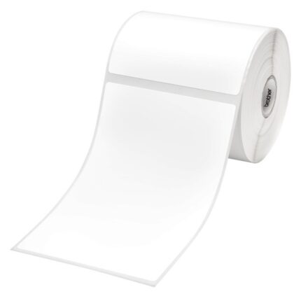 Brother Confezione da 8 rotoli di etichette termiche protette - 275 etichette per rotolo - Dimensioni 102x152 mm