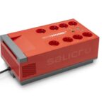 Salicru SPS 1000 HOME+ Sistema di alimentazione elettrica ininterrotta - SAI/UPS - 1000 VA - Line interactive Multibase - Colore rosso