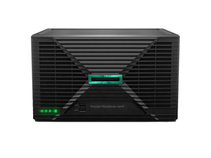 HPE ProLiant MicroServer Gen11 Server Intel Pentium G7400 - 16 GB - SSD da 1 TB - DisplayPort e VGA - USB-A 3.2 Gen1 e Gen2