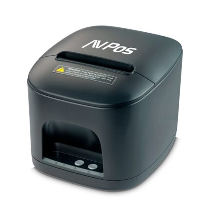 AVPos TC15USB Stampante termica per biglietti - Velocità 260 mm/s - Taglio parziale automatico - USB - Colore nero