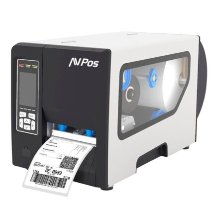 AVPos E1 Stampante termica per etichette industriali - Velocità 203 mm/s - Risoluzione 300 DPI - USB