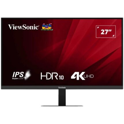 ViewSonic VA2708-4K-HD Monitor LED 27" IPS UHD 4K HDR - Risposta 4 ms - 16:9 - Inclinazione regolabile - HDMI