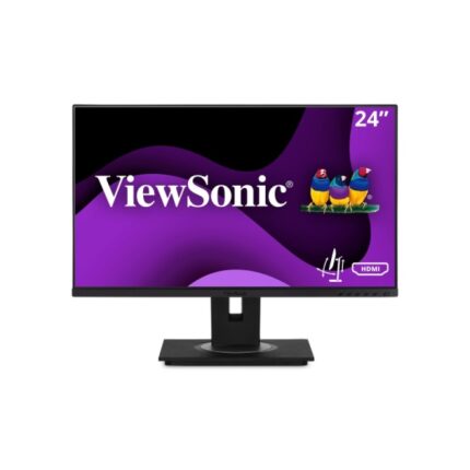 ViewSonic VG2448A-2 Monitor LED 24" IPS FHD - Risposta 5 ms - Altoparlanti 4 W - 16:9 - Regolabile in altezza