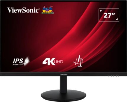 ViewSonic VG2708-4K Monitor LED 27" IPS UHD 4K HDR - Risposta 4 ms - 16:9 - Inclinazione regolabile - HDMI