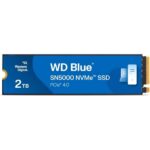 WD Blue SN5000 Disco rigido solido SSD 2 TB M2 PCI Express 4.0 NVMe Gen4 TCL 3D NAND