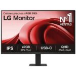 LG 27U631A-B Monitor LED 27" IPS QHD 100Hz HDR - Risposta 5ms - Inclinazione regolabile - HDMI