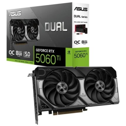Asus GeForce RTX 5060 Ti Dual OC Scheda grafica 8 GB GDDR7 Reflex 2 RTX AI DLSS4