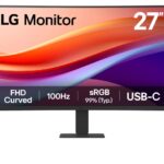 Monitor LG 27" Curvo 1500R VA FullHD 100Hz HDR 10 - Risposta 5ms - 16:9 - HDMI