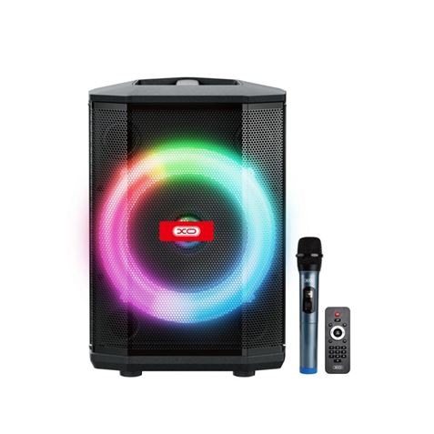 XO F53 Altoparlante Karaoke - Bluetooth 5.0 - 40W - Funzione TWS - Illuminazione RGB - Microfono wireless incluso - Bluetooth XO F53 Altoparlante Karaoke - Bluetooth 5.0 - 40W - Funzione TWS - Illuminazione RGB - Microfono wireless incluso - Bluetooth