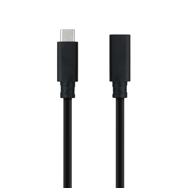 Nanocable Cavo prolunga USB-C 3.2 maschio a USB-C 3.2 femmina - Gen2x2 20Gbp - 100W 5A - 4K 60Hz - 1 Nanocable Cavo prolunga USB-C 3.2 maschio a USB-C 3.2 femmina - Gen2x2 20Gbp - 100W 5A - 4K 60Hz - 1