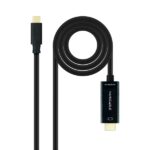 Nanocable Cavo convertitore da USB-C a HDMI 4K@60HZ - USB-C/M-HDMI/M - 5M - Colore nero