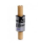 Zebra 2300 Wax Confezione da 12 nastri a trasferimento termico originali in cera - Larghezza 33 mm