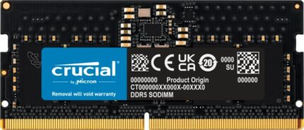 Crucial Memoria RAM DDR5 8 GB 4800 MHz CL40 SODIMM