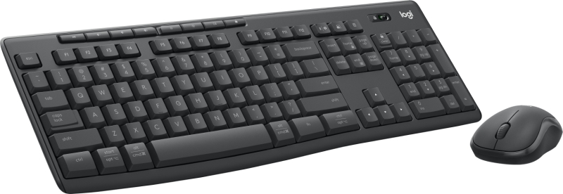 Logitech MK370 Pack Wireless USB Tastiera multimediale + Mouse 1000 dpi 3 pulsanti - Utilizzo ambidestro - Colore nero Logitech MK370 Pack Wireless USB Tastiera multimediale + Mouse 1000 dpi 3 pulsanti - Utilizzo ambidestro - Colore nero