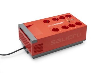 Salicru SPS 850 HOME+ Sistema di alimentazione elettrica ininterrotta - SAI/UPS - 850 VA - Off-line Multibase - Colore rosso
