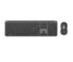 Logitech MK950 Pack Wireless USB Tastiera multimediale + Mouse 1000 dpi - Pulsanti Easy-Switch - Colore grafite
