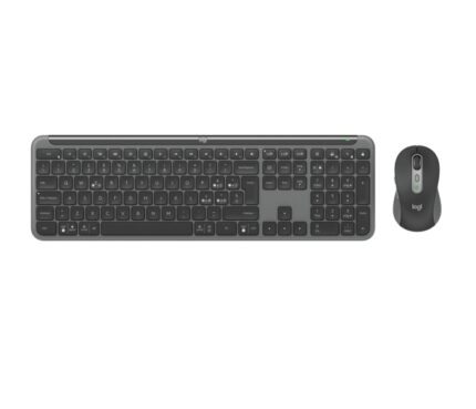 Logitech MK950 Pack Wireless USB Tastiera multimediale + Mouse 1000 dpi - Pulsanti Easy-Switch - Colore grafite