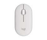Logitech Pebble Mouse 2 M350s Mouse wireless USB 1000 dpi - Multidispositivo - Ambidestro - Colore bianco