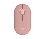 Logitech Pebble Mouse 2 M350s Mouse wireless USB 1000 dpi - Multidispositivo - Utilizzo ambidestro - Colore rosa