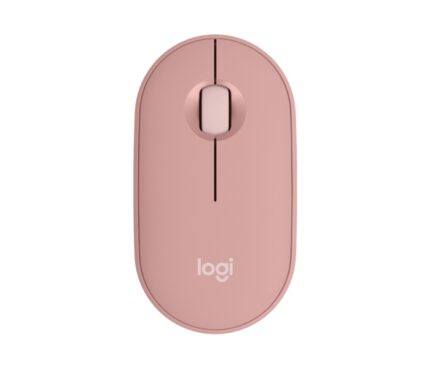 Logitech Pebble Mouse 2 M350s Mouse wireless USB 1000 dpi - Multidispositivo - Utilizzo ambidestro - Colore rosa