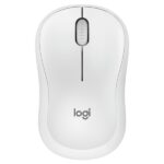 Logitech M240 Silent Mouse Bluetooth - 3 pulsanti - Utilizzo ambidestro - Colore bianco crudo