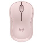 Logitech M240 Silent Mouse Bluetooth - 3 pulsanti - Utilizzo ambidestro - Colore rosa