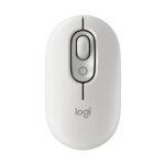 Logitech POP Mouse Mouse wireless 1000 dpi - 4 pulsanti - Multidispositivo - Colore bianco crudo