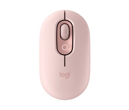 Logitech POP Mouse Mouse wireless 1000 dpi - 4 pulsanti - Multidispositivo - Colore rosa