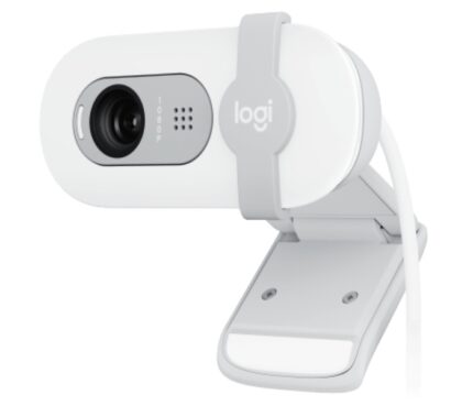 Logitech Brio 100 Webcam Full HD - 2 Megapixel - Antiriflesso - Colore Bianco Crudo