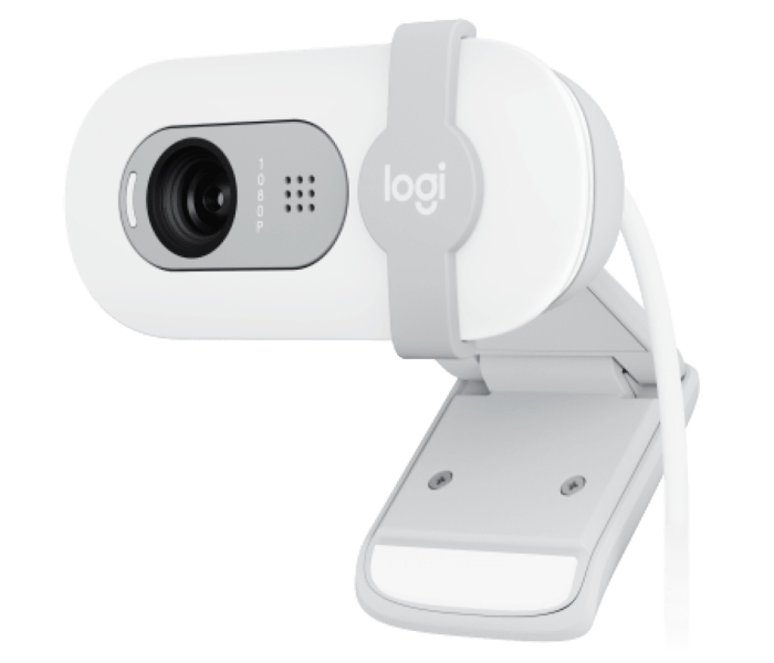 Logitech Brio 100 Webcam Full HD - 2 Megapixel - Antiriflesso - Colore Bianco Crudo Logitech Brio 100 Webcam Full HD - 2 Megapixel - Antiriflesso - Colore Bianco Crudo