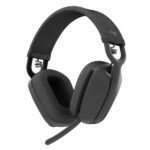 Logitech Zone Vibe 100 Cuffie wireless - Bluetooth 5.2 - Portata 30 metri - 2 microfoni - Colore grafite